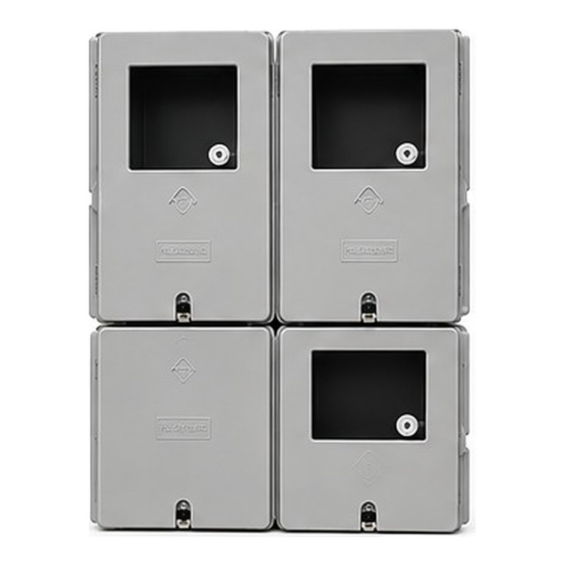 Caixa de luz para 3 medidores